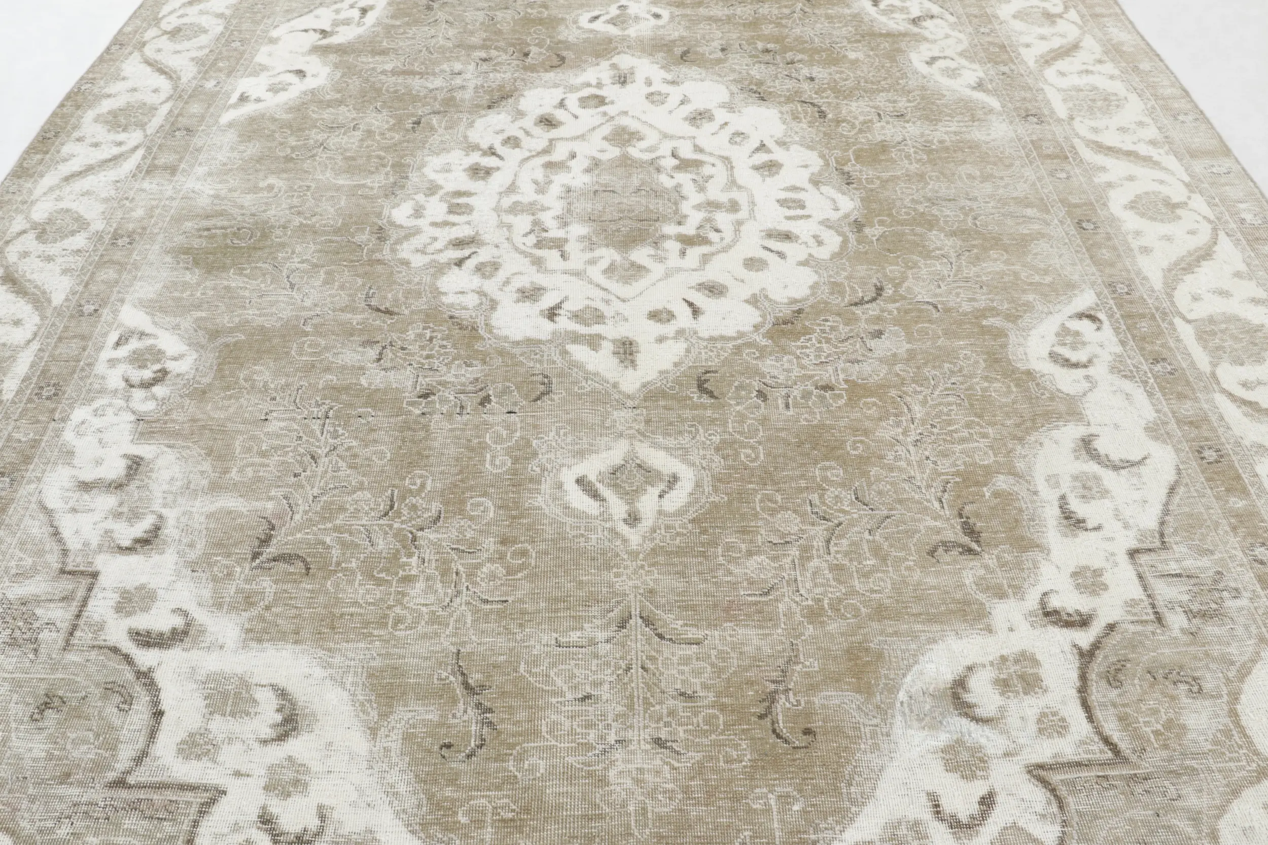 Vintage Persian Tabriz Rug