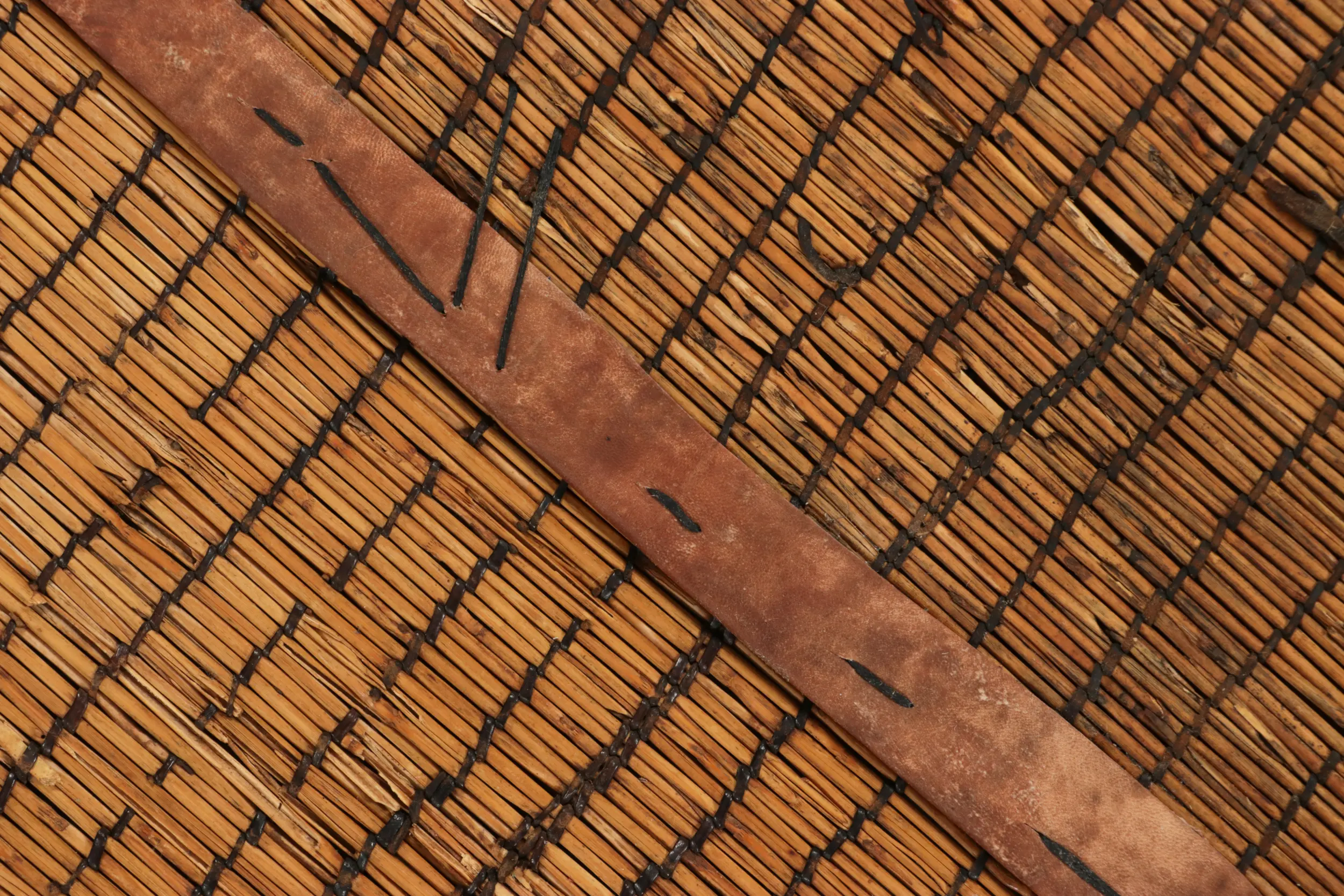 Vintage Moroccan Tuareg Runner Mat