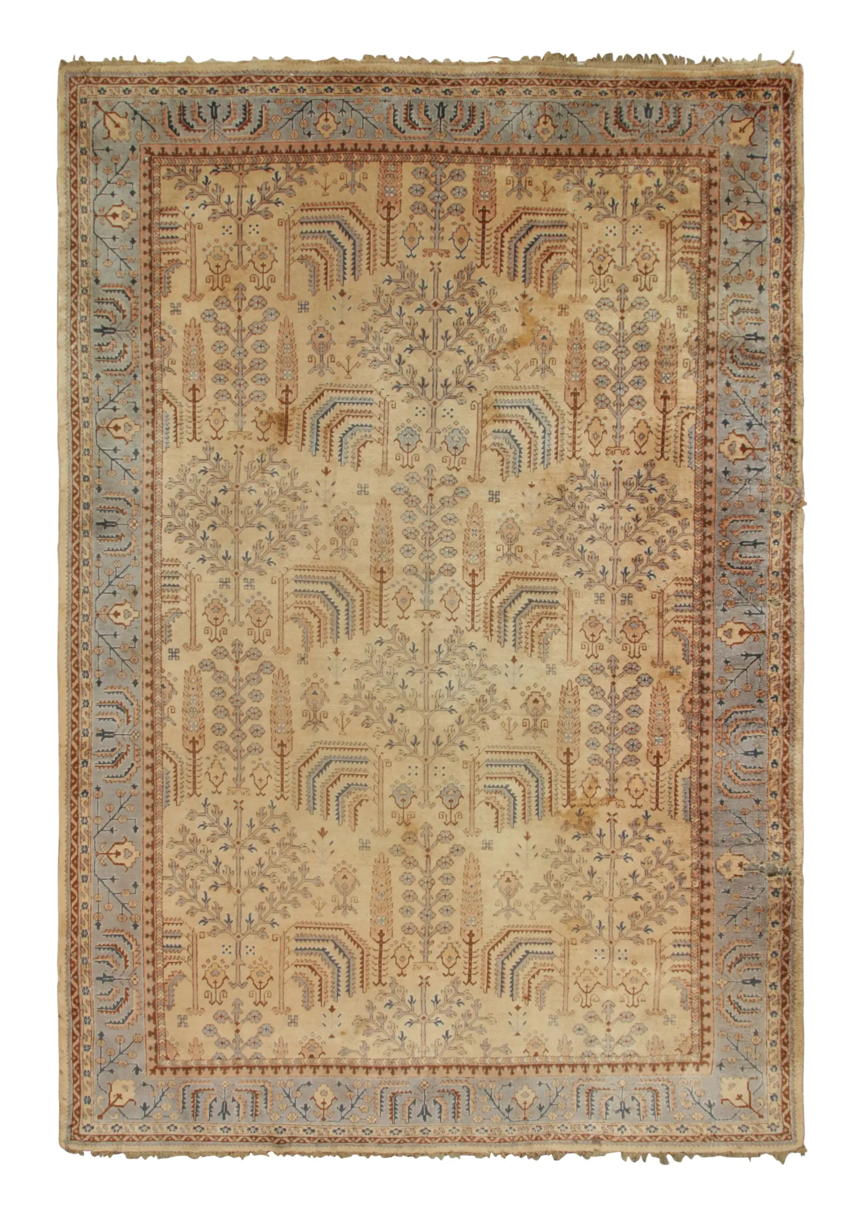 Oversized Vintage Oushak Rug