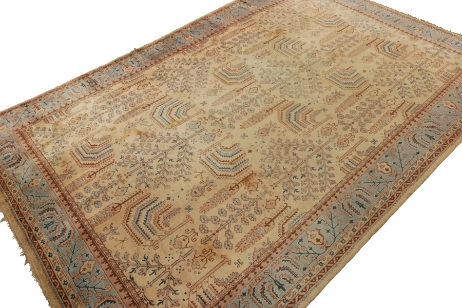 Oversized Vintage Oushak Rug