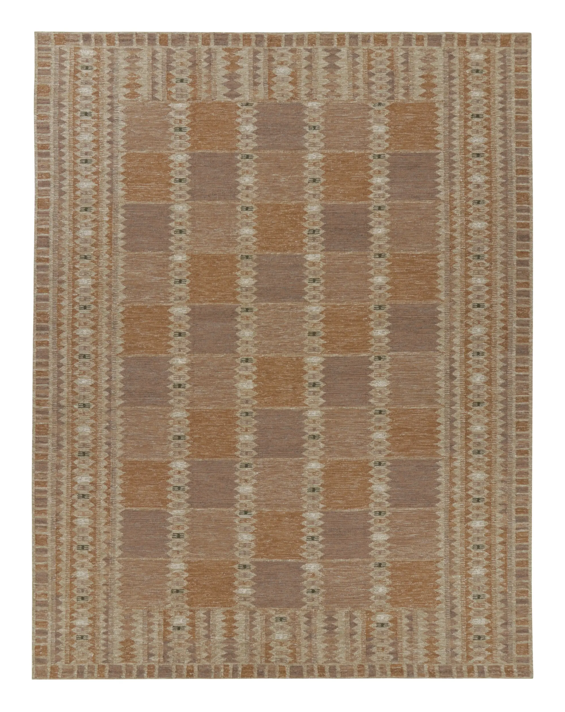 Swedish Scandinavian Geometric Kilim