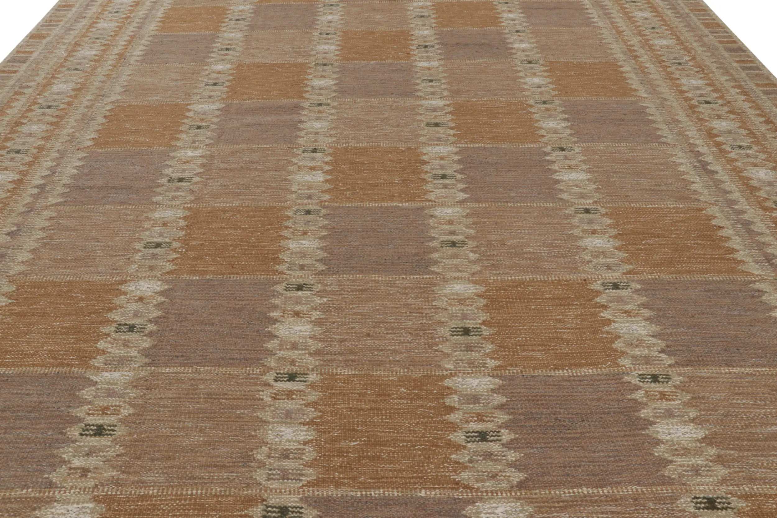Swedish Scandinavian Geometric Kilim