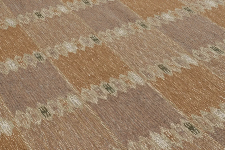 Swedish Scandinavian Geometric Kilim