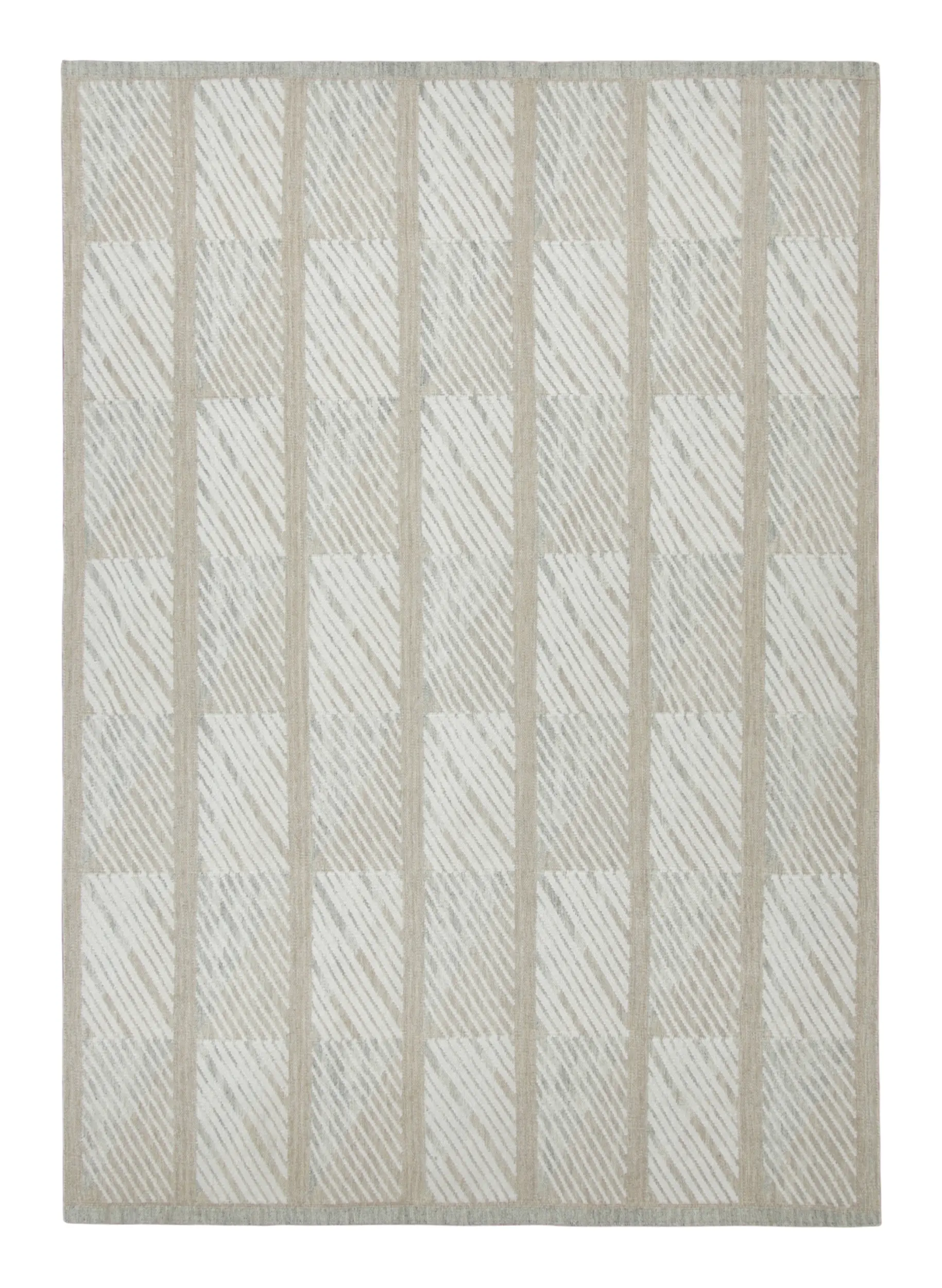 Scandinavian Geometric Runner Rug