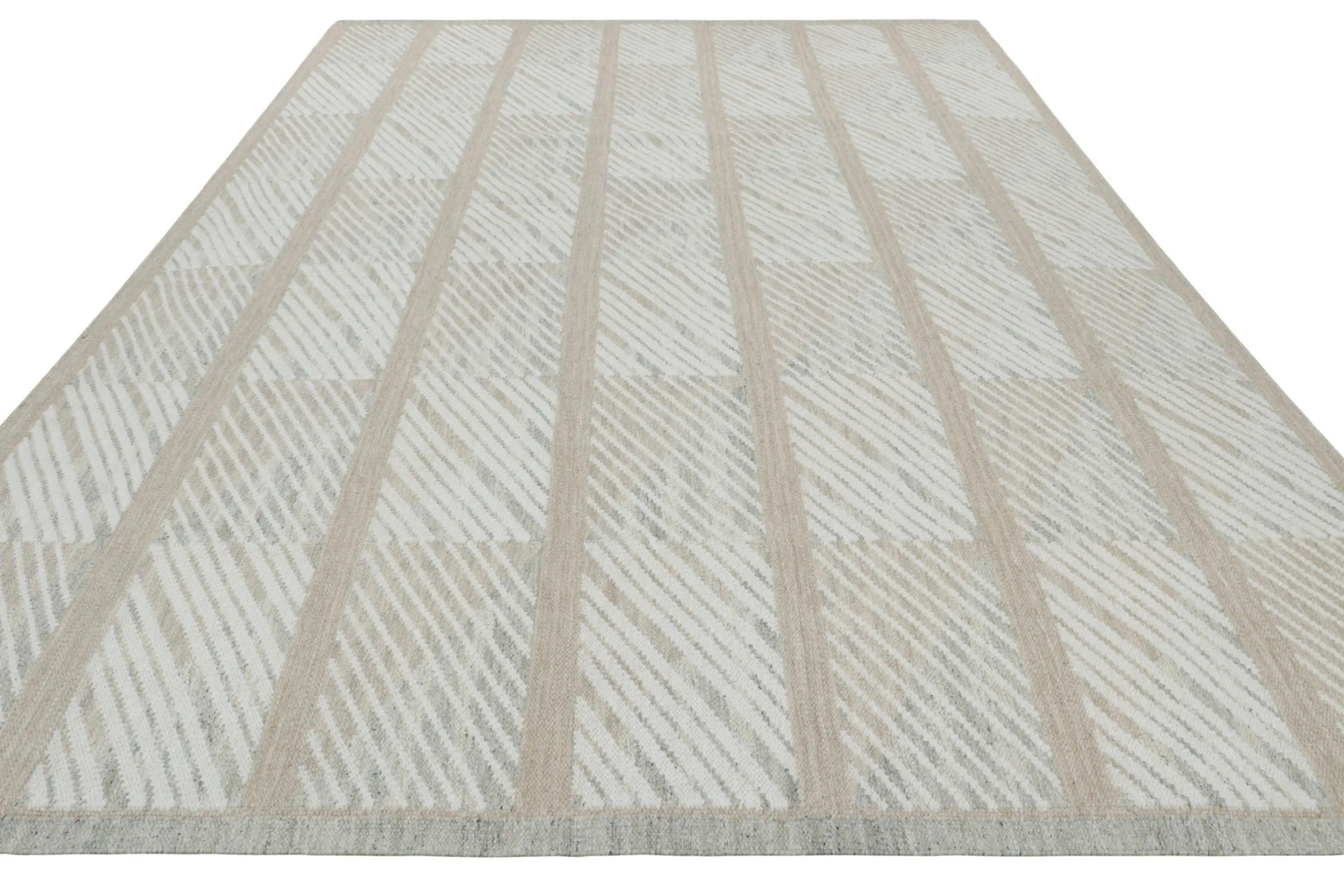 Scandinavian Geometric Runner Rug