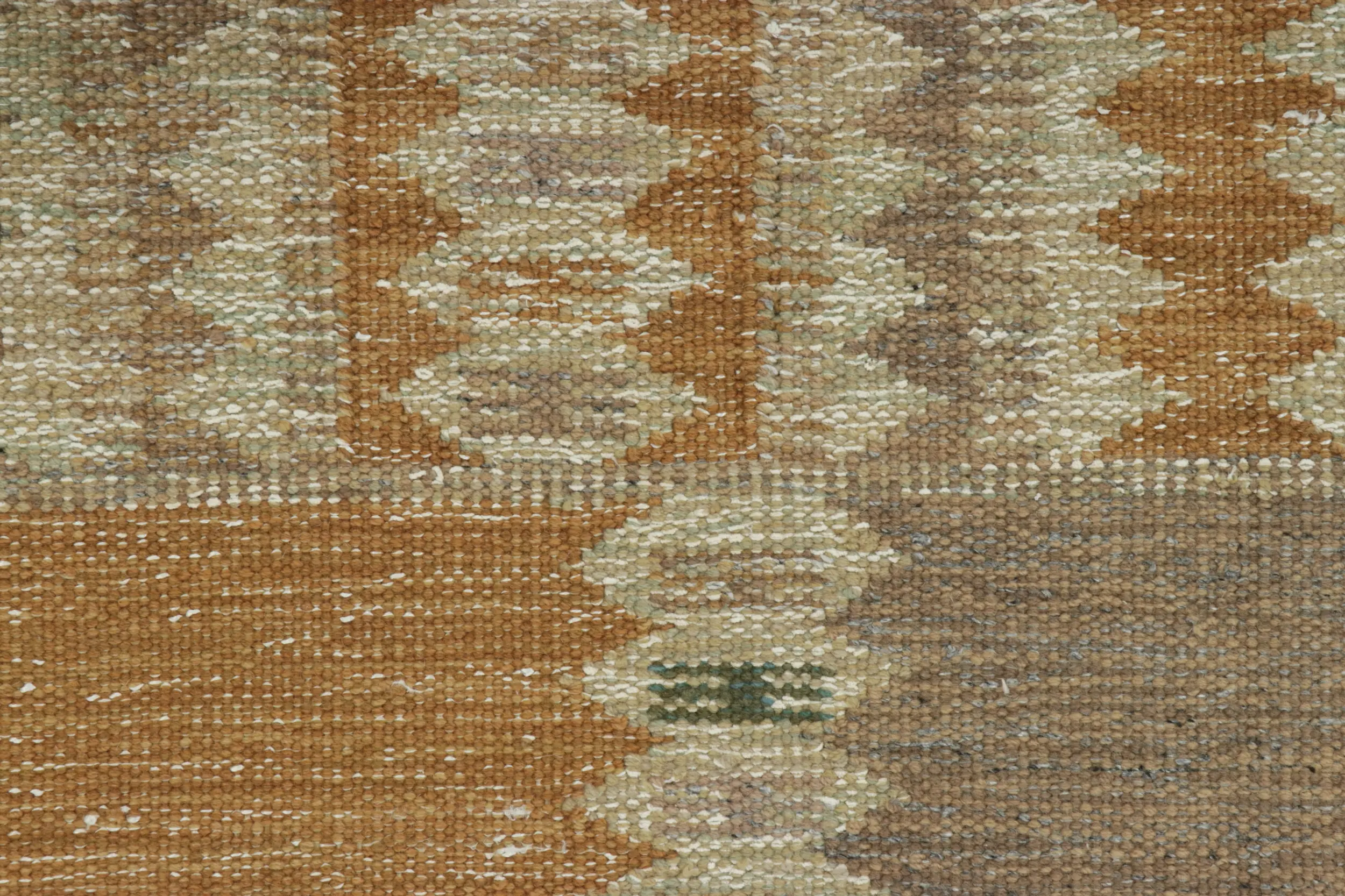 Swedish Scandinavian Geometric Custom Kilim