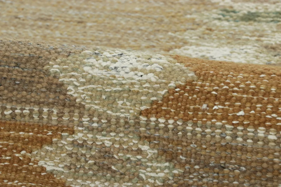 Swedish Scandinavian Geometric Custom Kilim