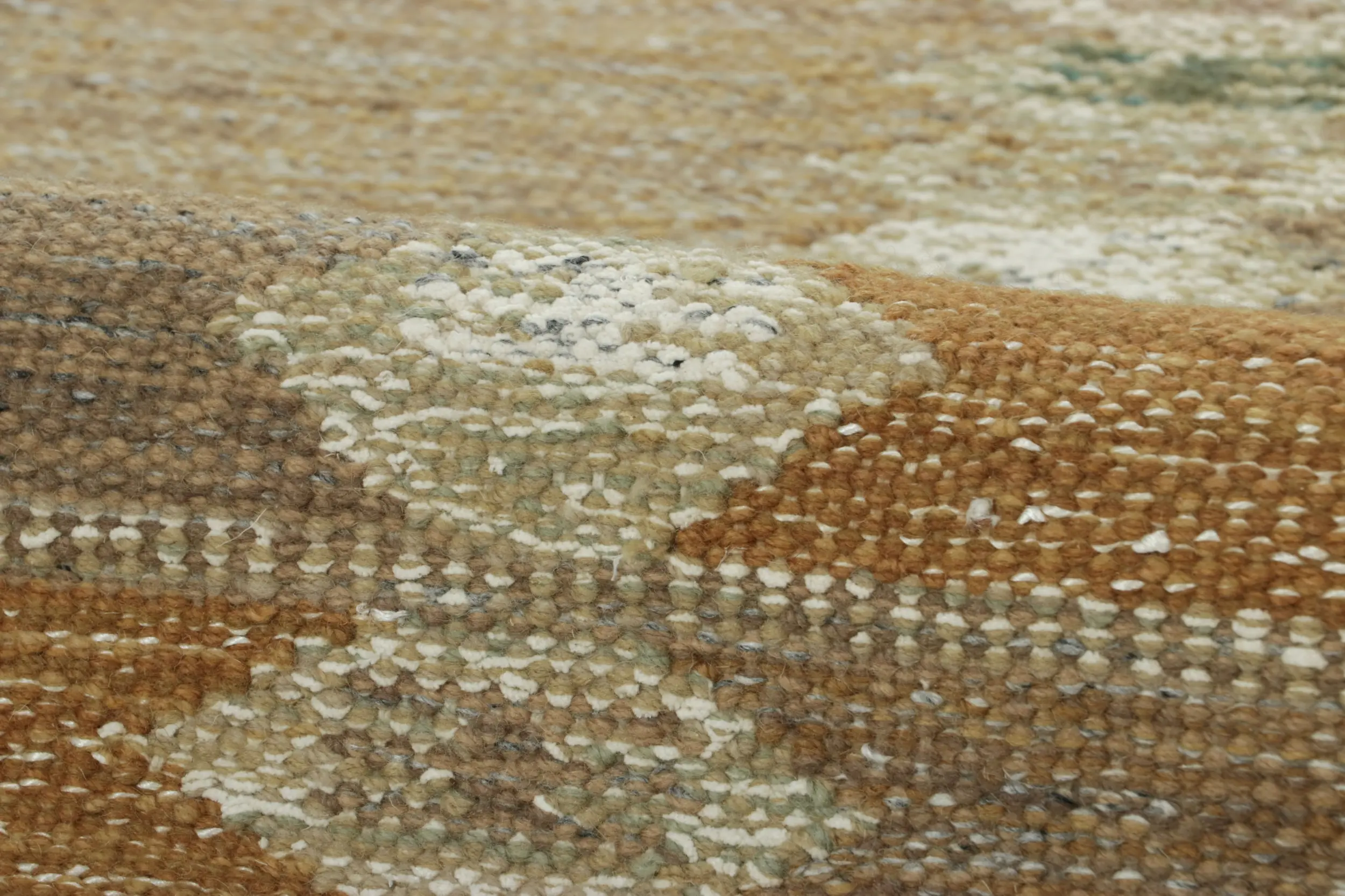 Swedish Scandinavian Geometric Custom Kilim
