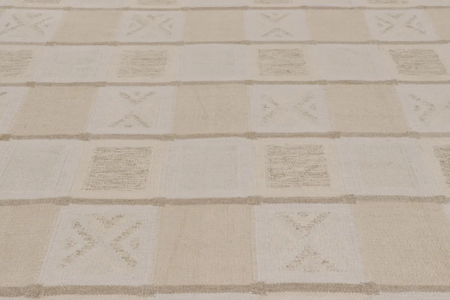 Oversized Scandinavian Geometric Kilim