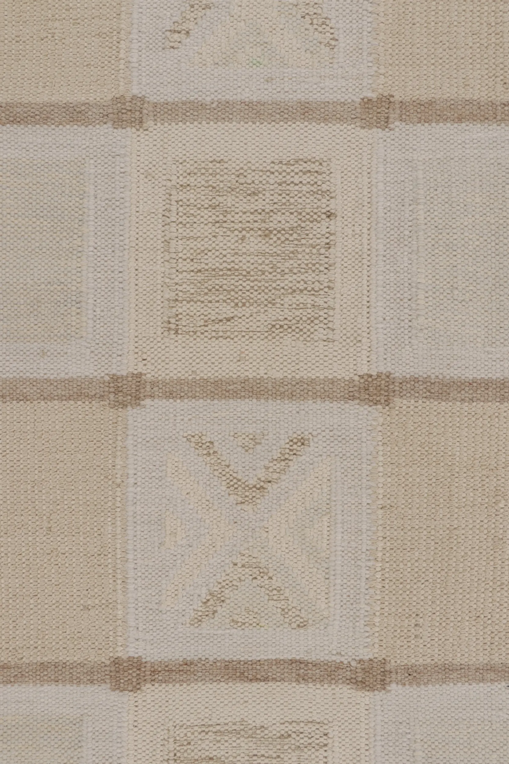 Oversized Scandinavian Geometric Kilim