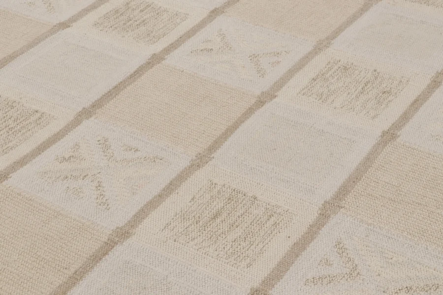 Oversized Scandinavian Geometric Kilim