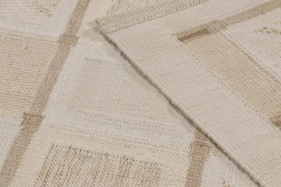 Oversized Scandinavian Geometric Kilim