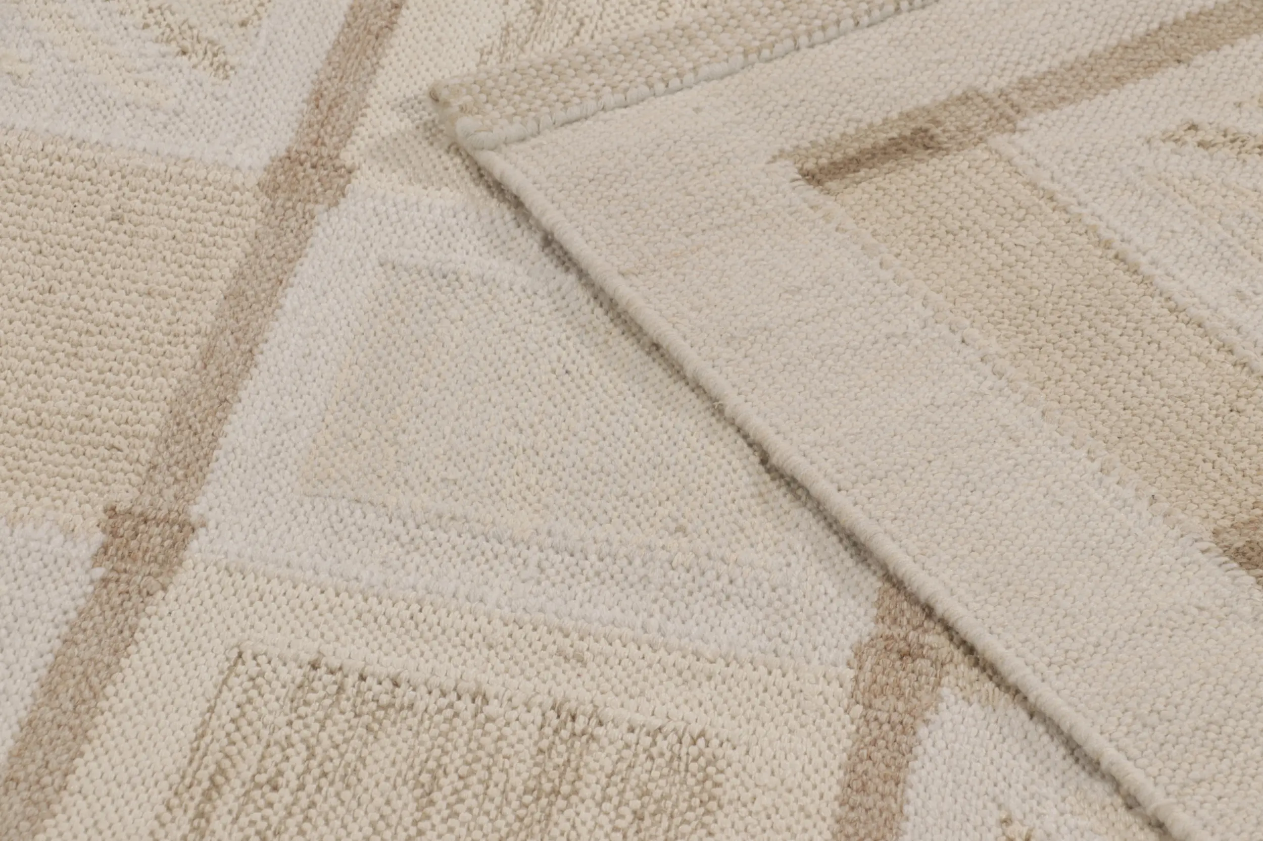 Oversized Scandinavian Geometric Kilim