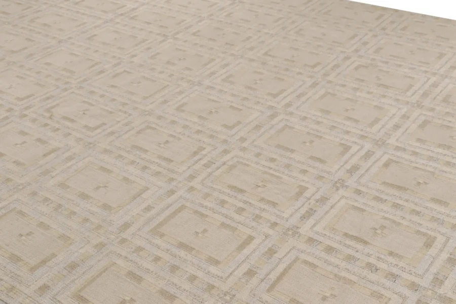 Oversized Scandinavian Geometric Rug