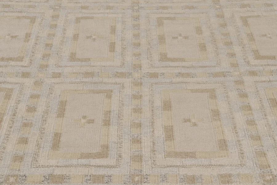 Oversized Scandinavian Geometric Rug