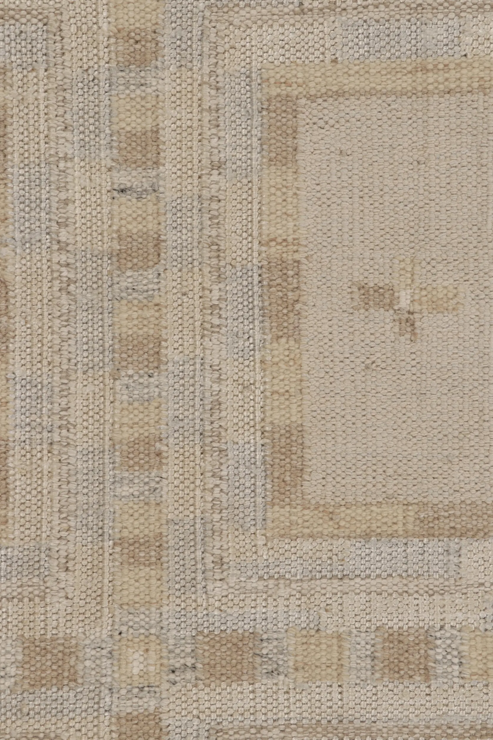 Oversized Scandinavian Geometric Rug