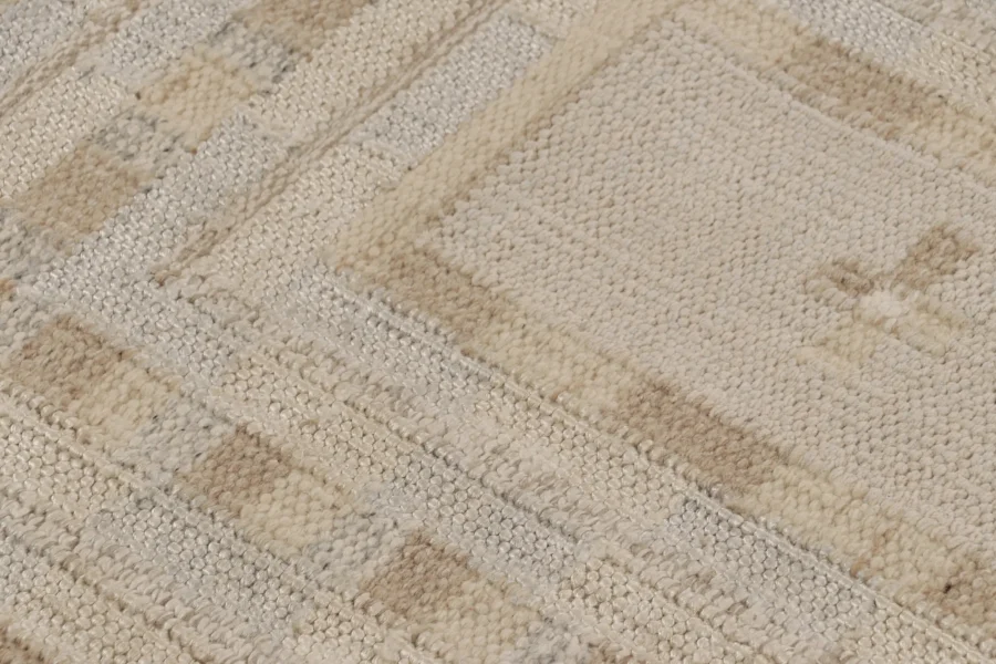 Oversized Scandinavian Geometric Rug