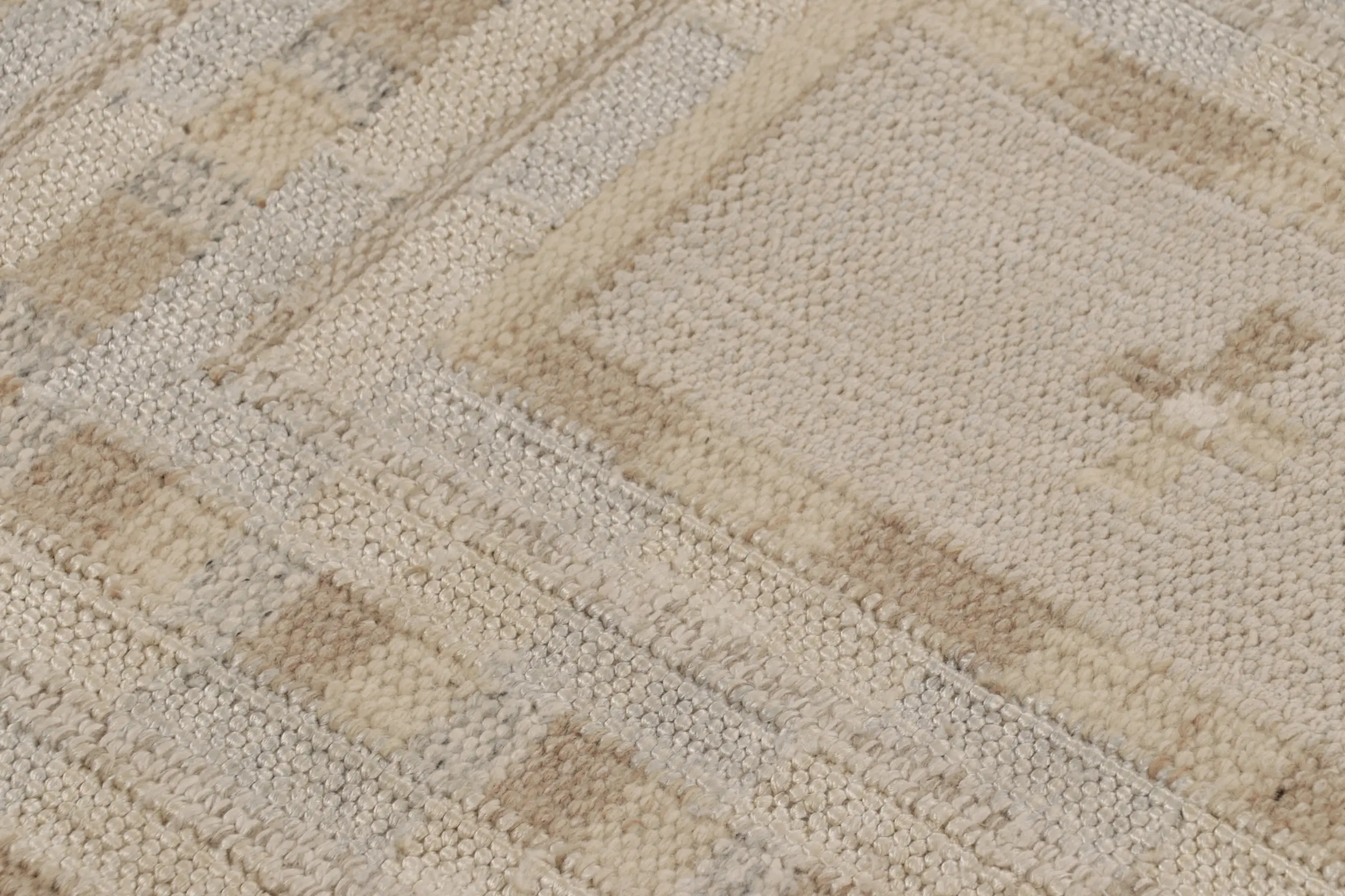 Oversized Scandinavian Geometric Rug