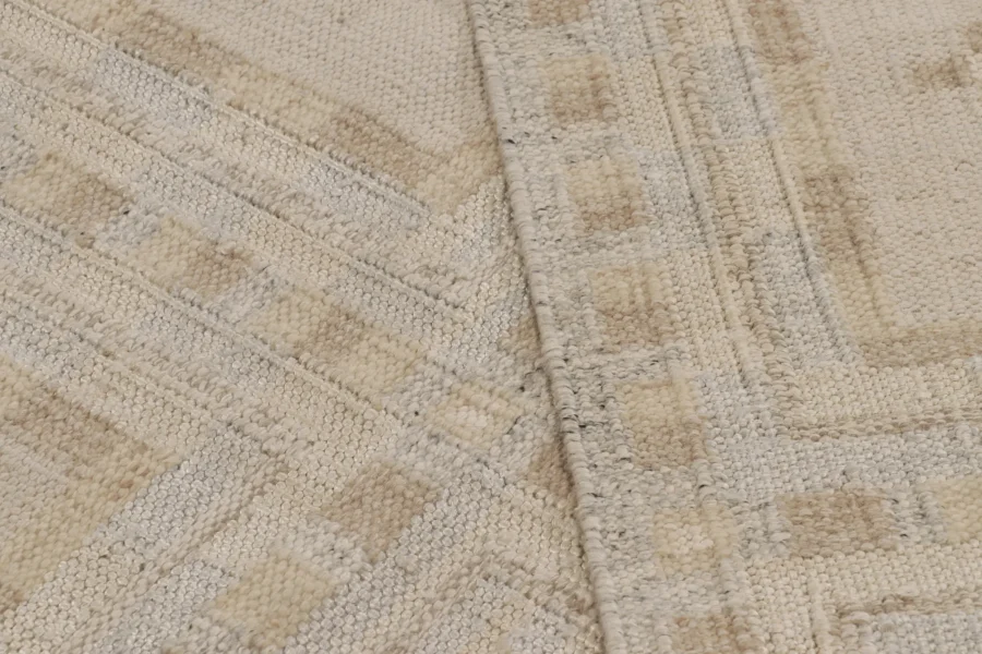 Oversized Scandinavian Geometric Rug
