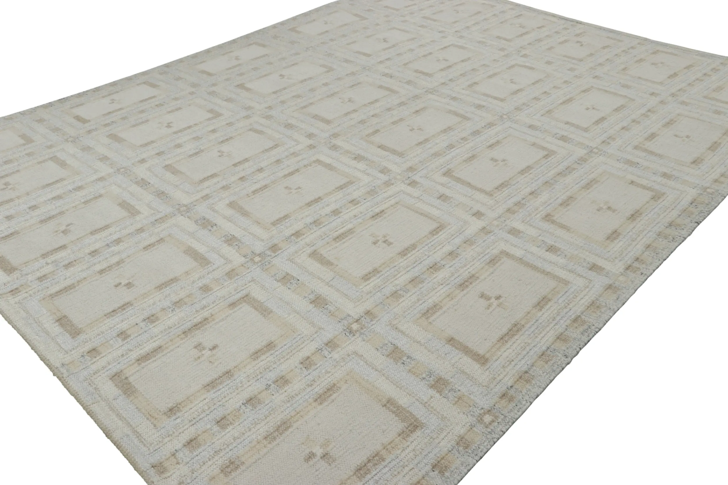 Scandinavian Geometric Custom Rug