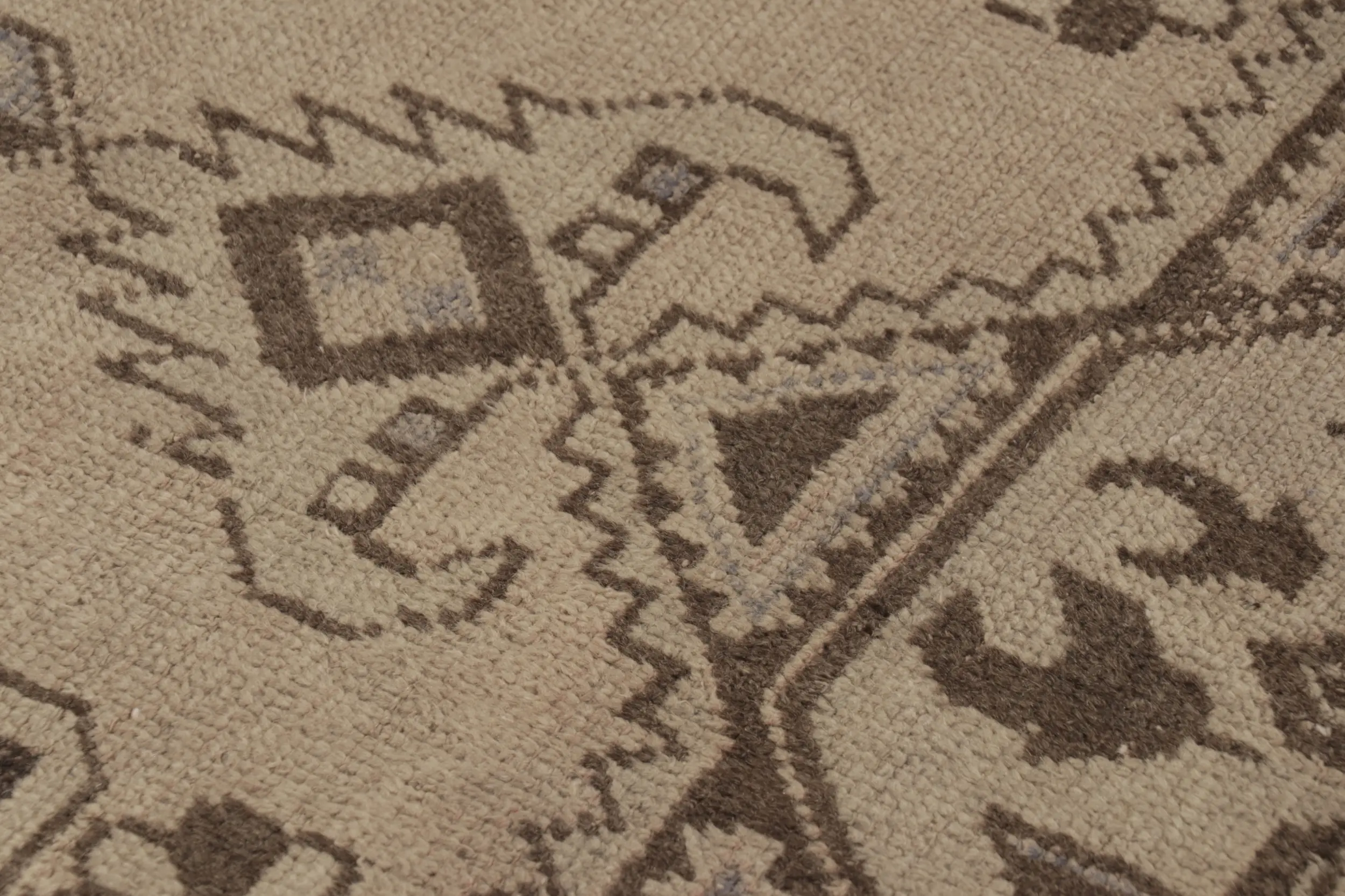 Vintage Turkish Rug, Geometric Medallion