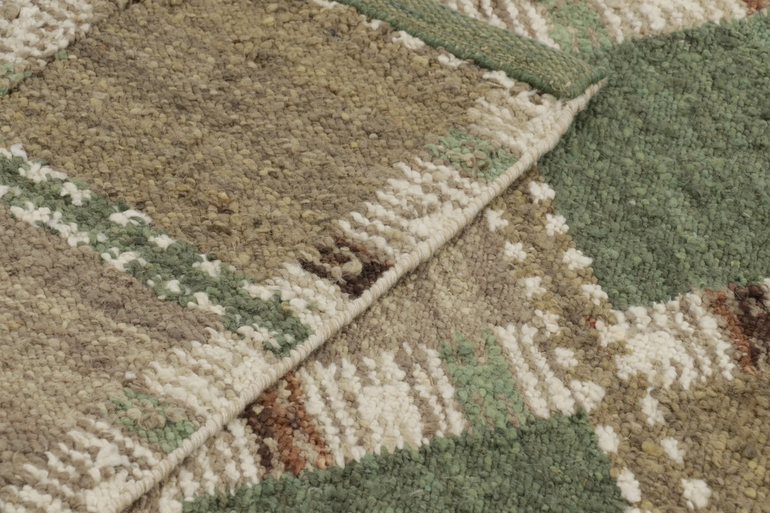 Scandinavian Geometric Custom Flatweave