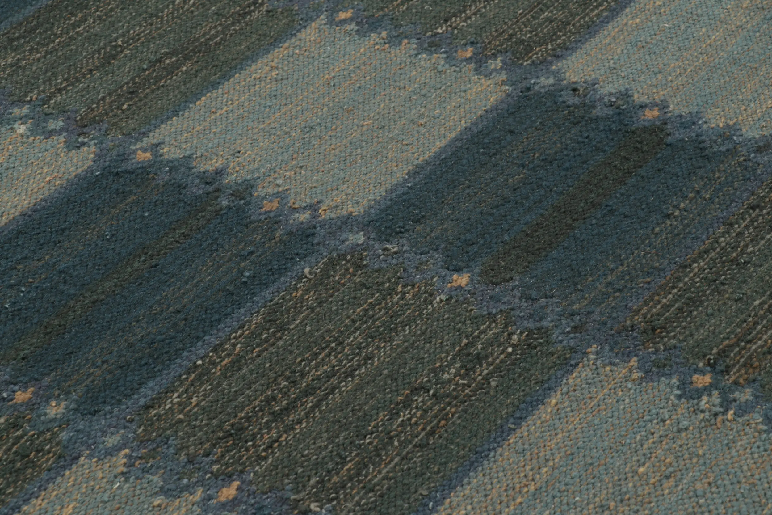 Scandinavian Geometric Custom Flatweave