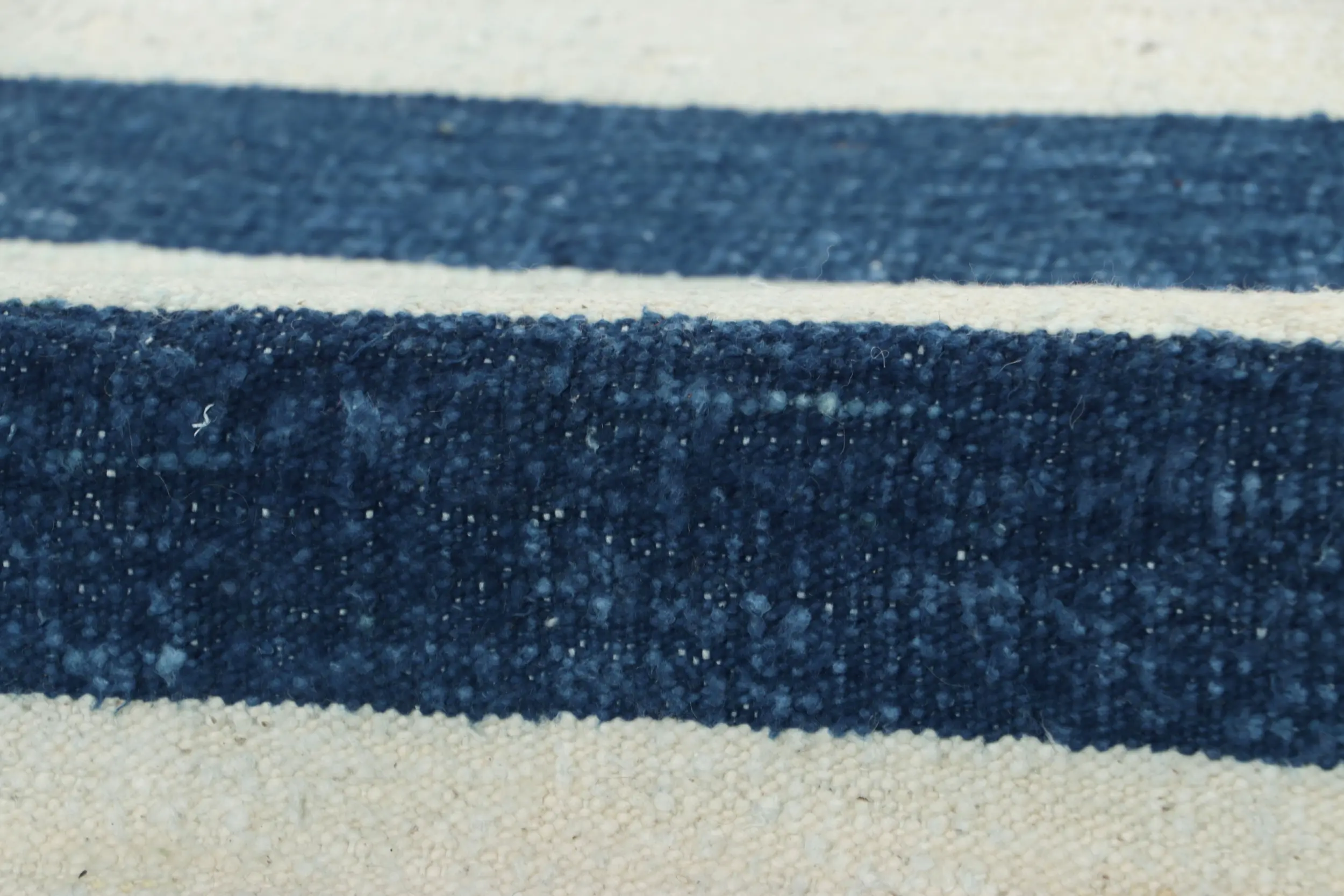 Vintage Striped Dhurrie Flatweave Rug