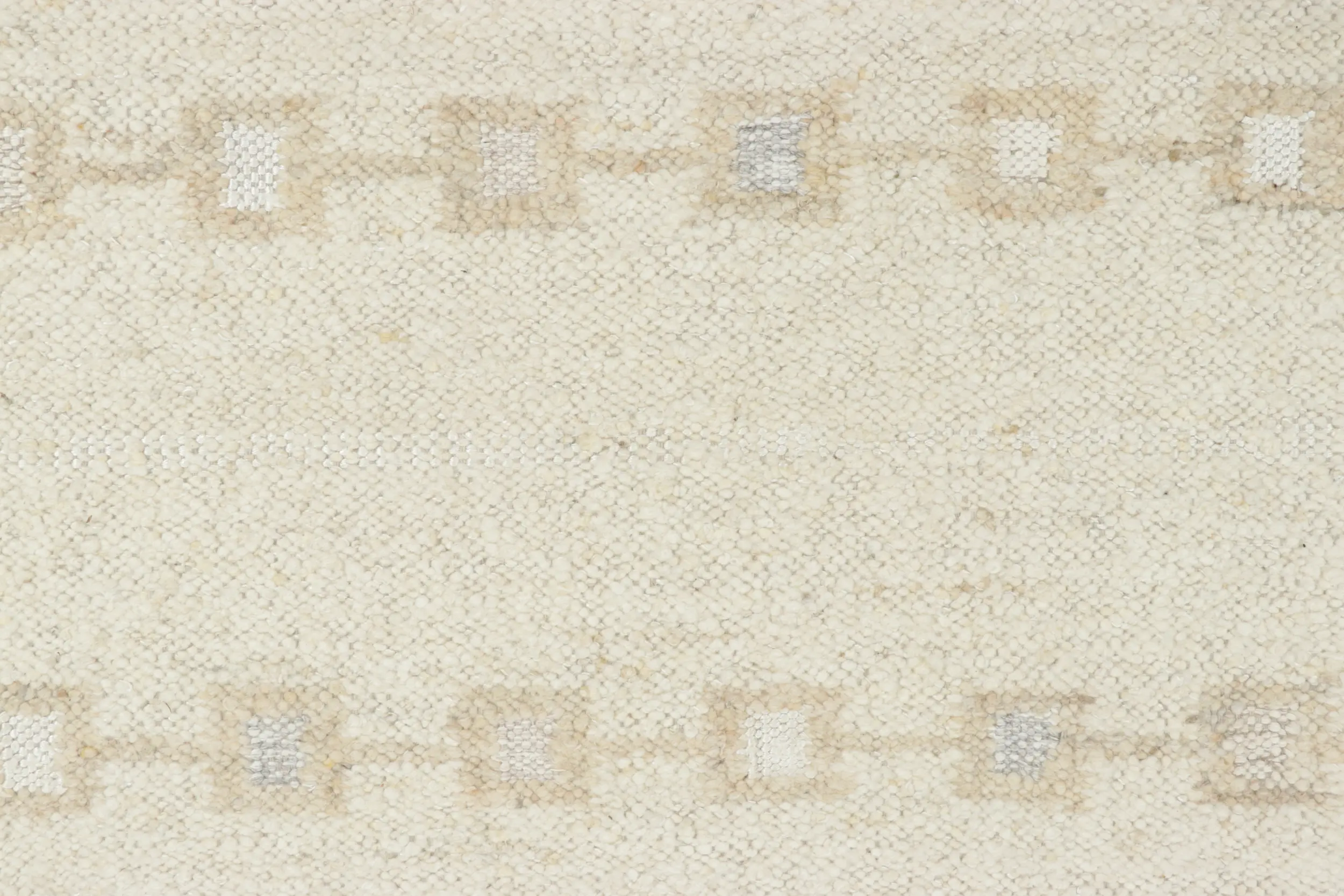 Scandinavian Geometric “Nu” Flatweave