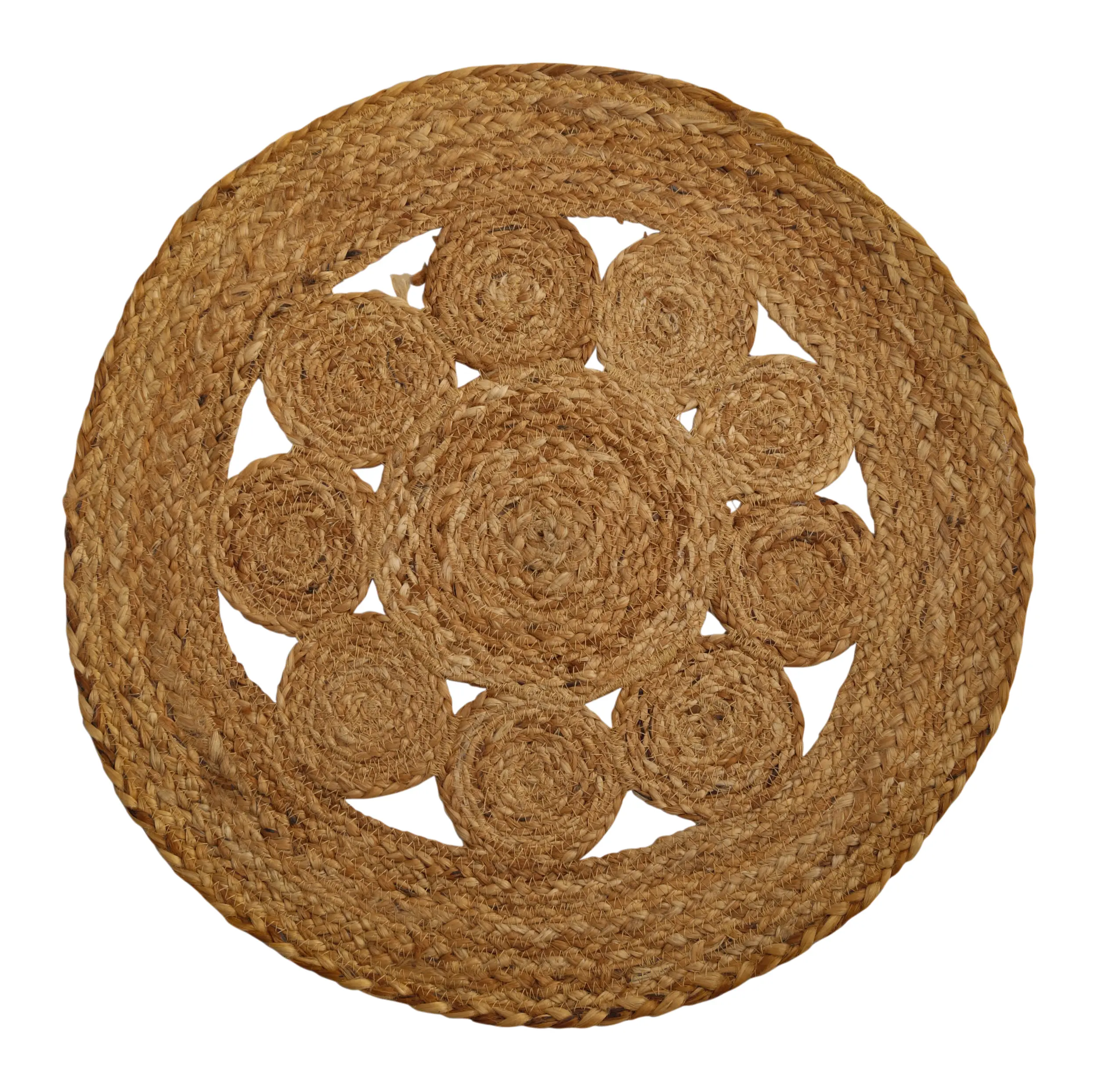 Modern Geometric Circle Rug