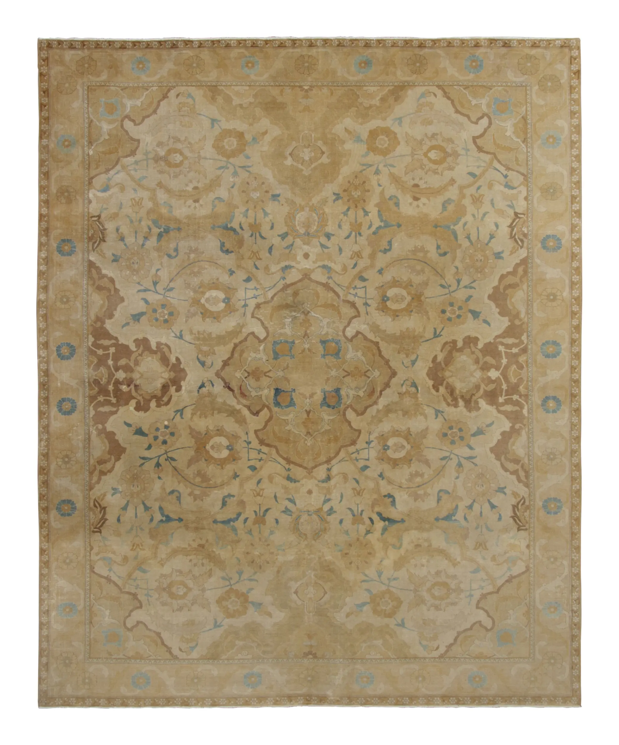 Antique Persian Tabriz Rug