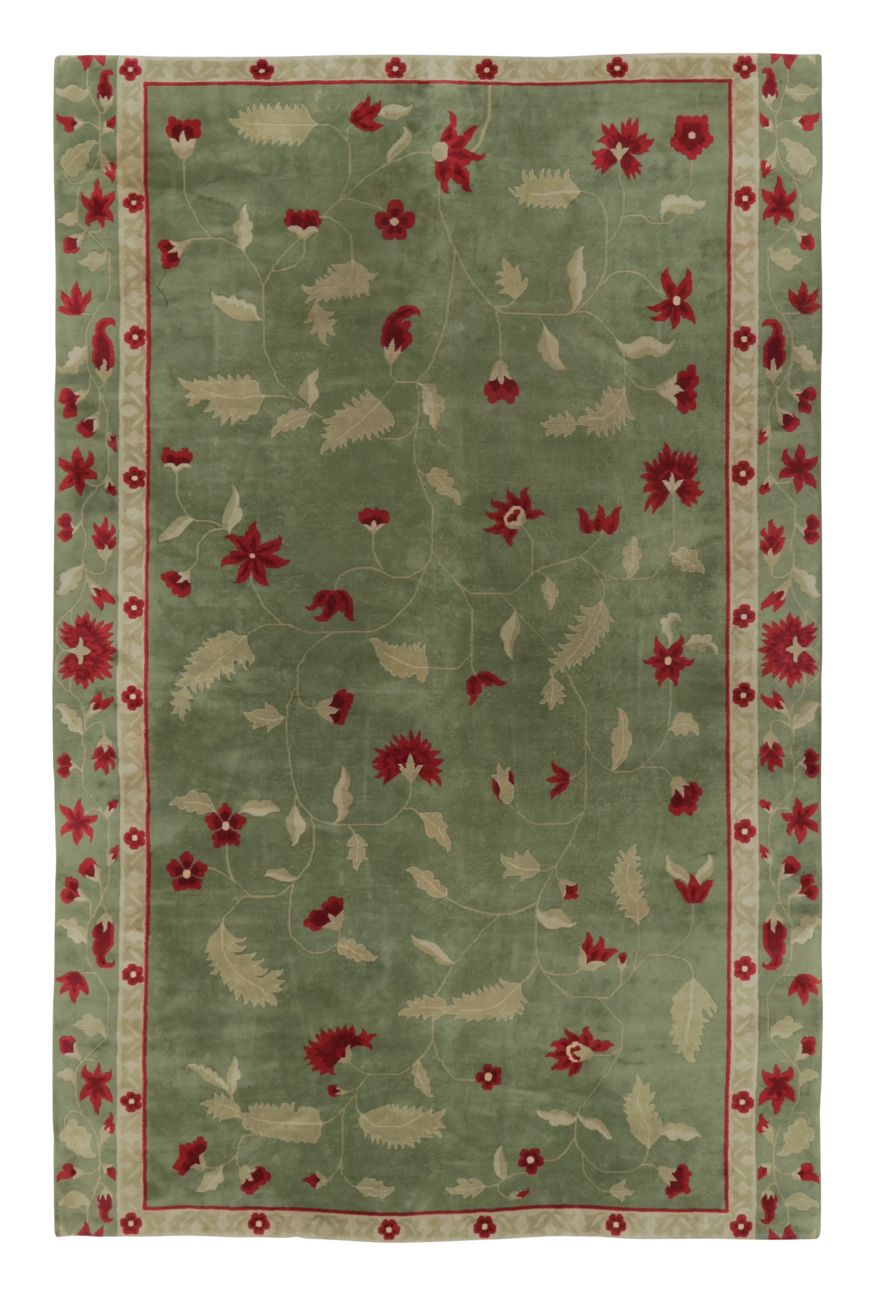 Antique Chinese Art Deco Rug