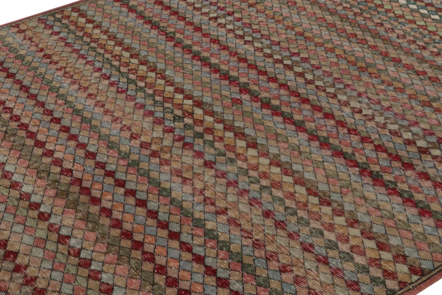 Vintage Distressed Rug