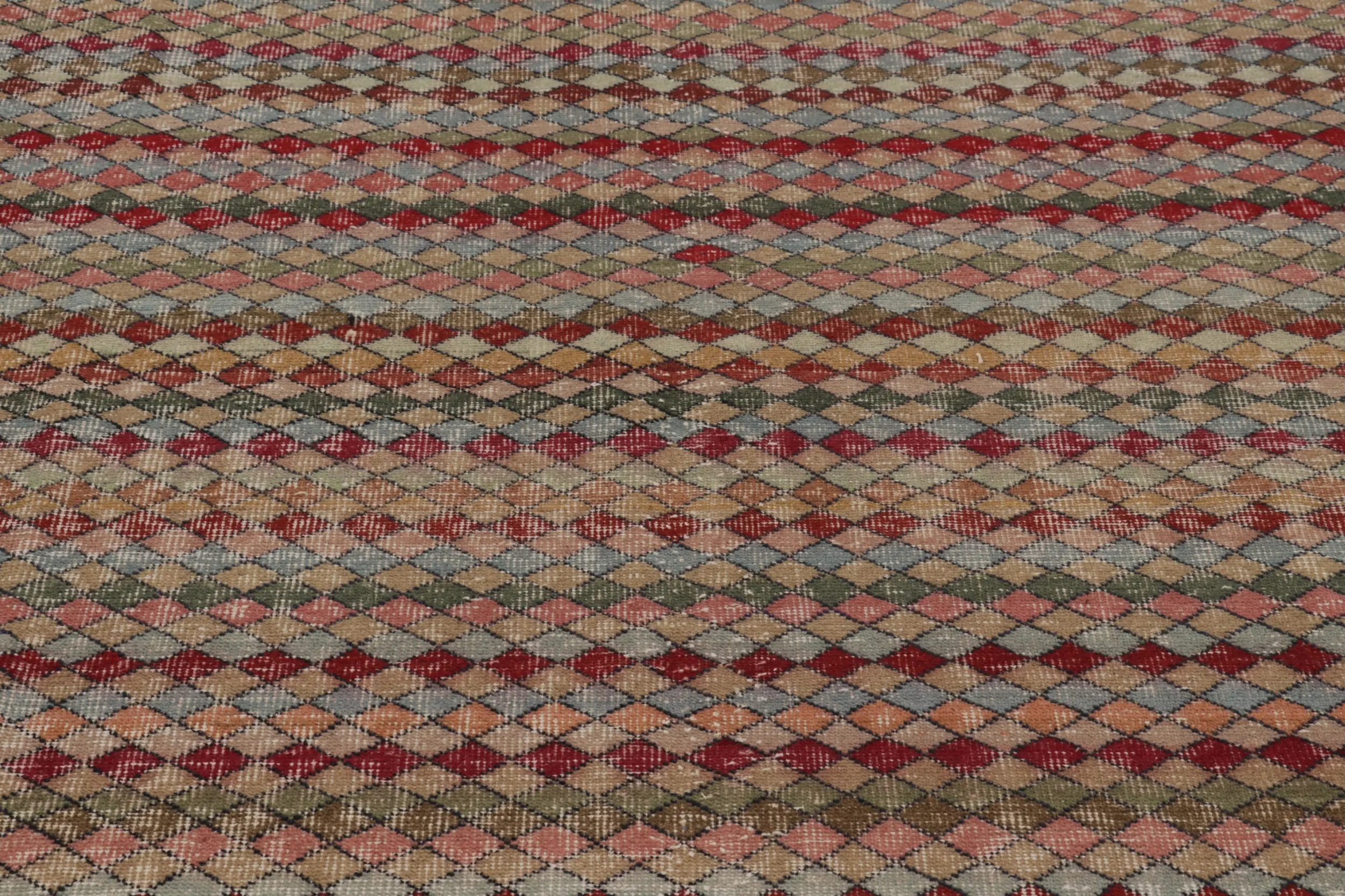 Vintage Distressed Rug