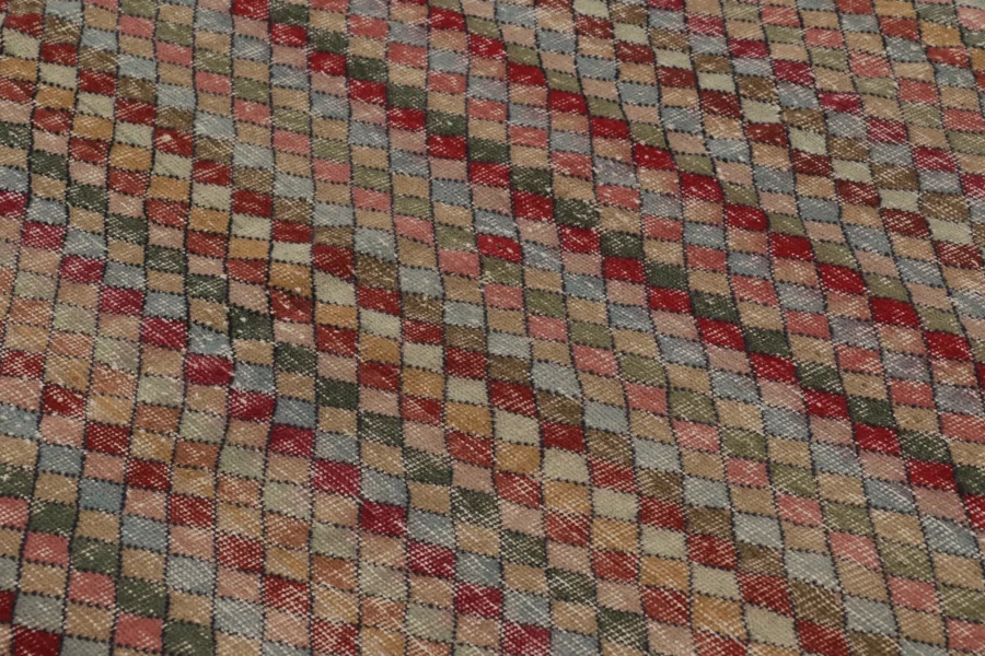 Vintage Distressed Rug