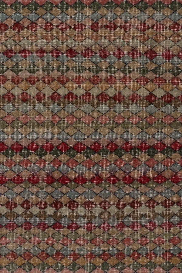 Vintage Distressed Rug