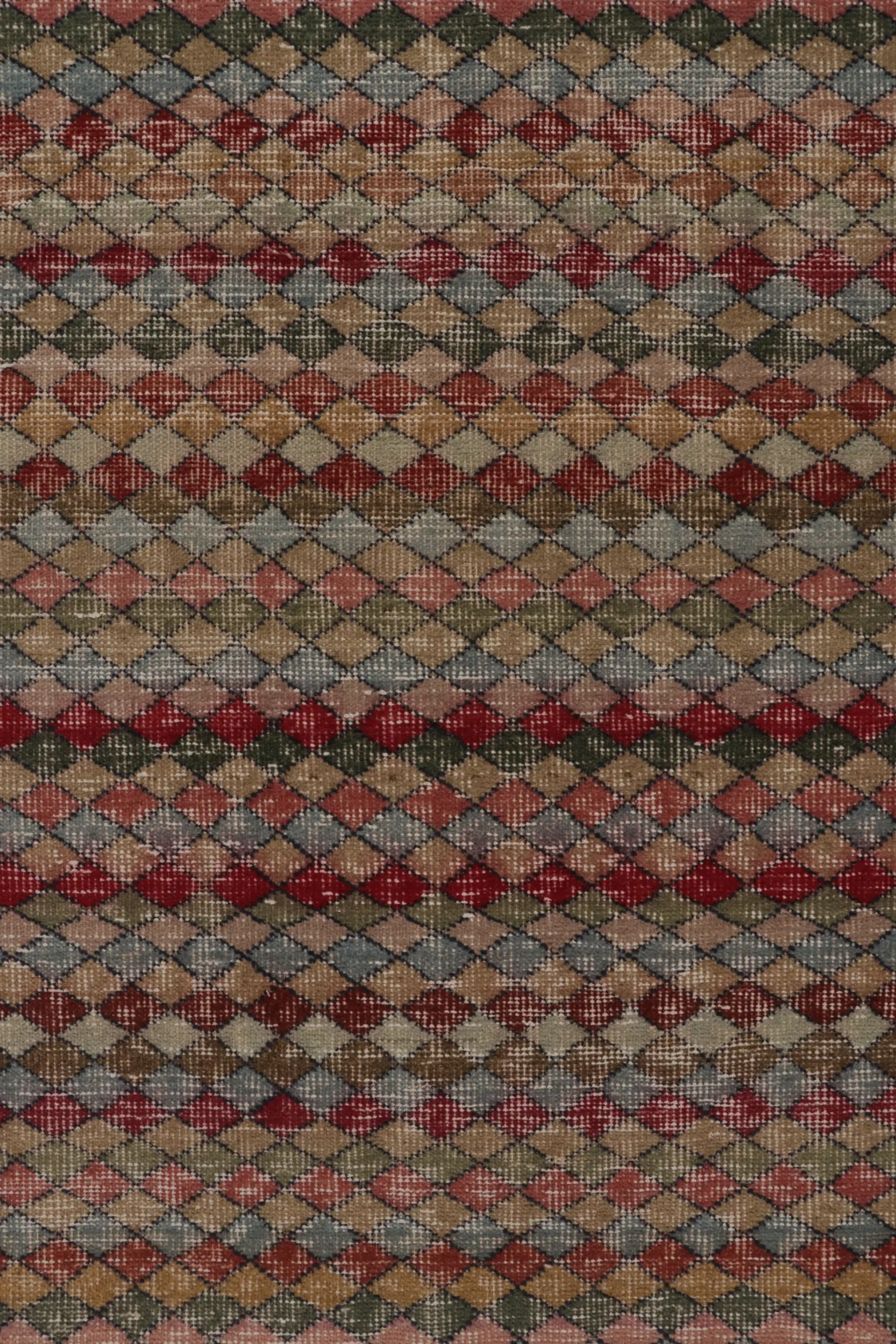 Vintage Distressed Rug