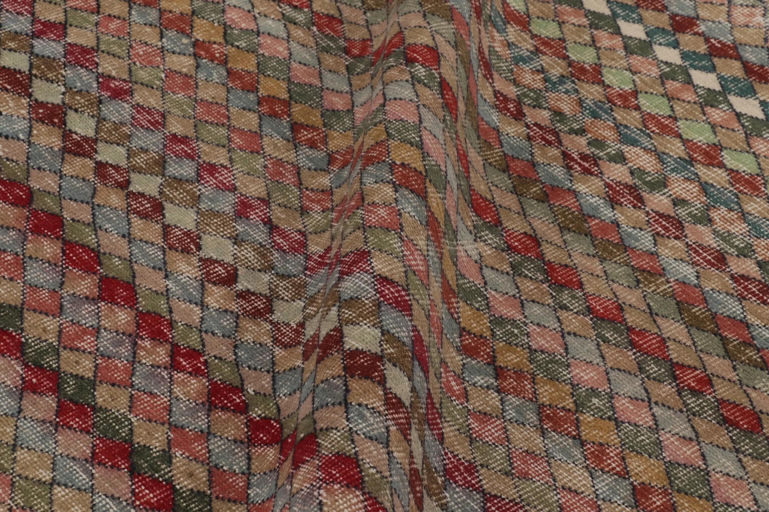 Vintage Distressed Rug