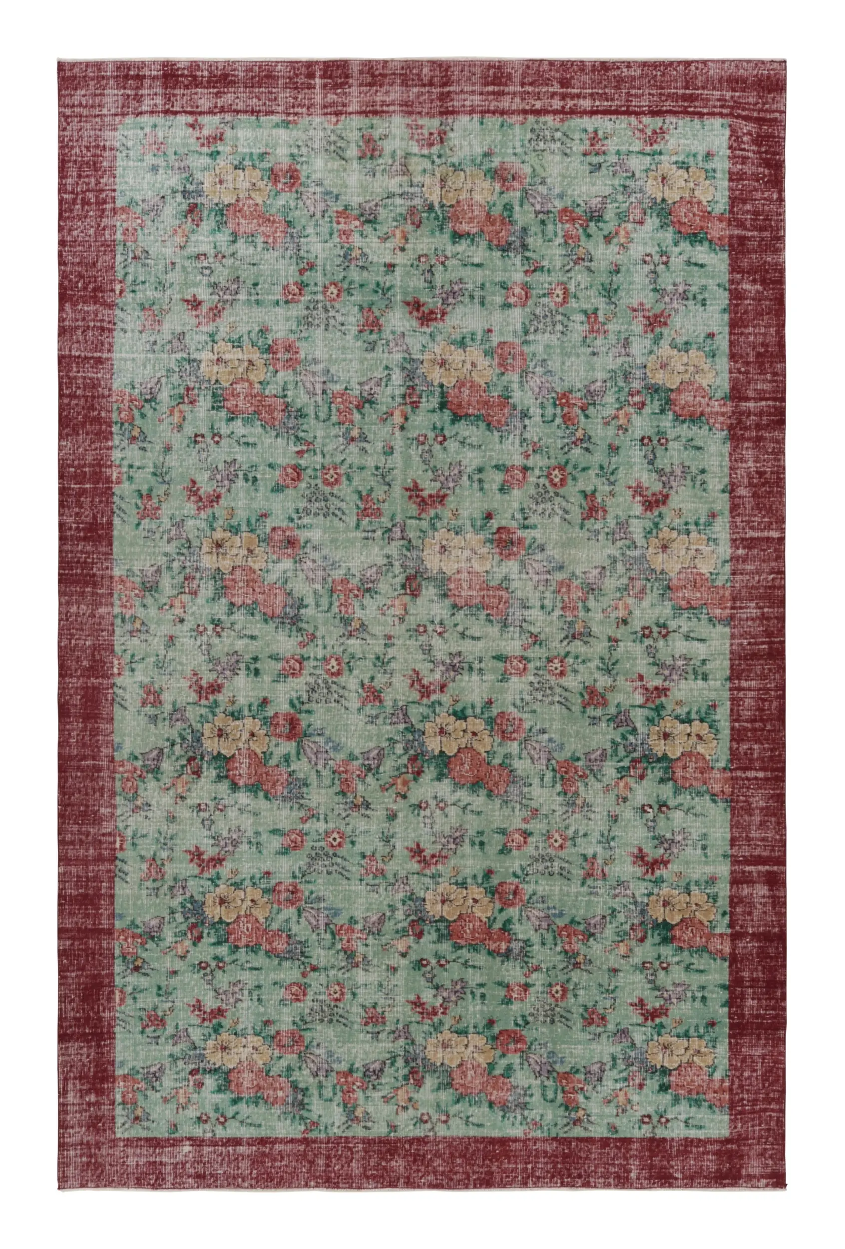 Vintage Distressed Rug