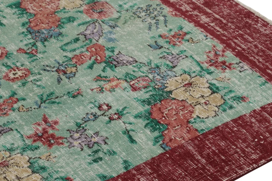 Vintage Distressed Rug