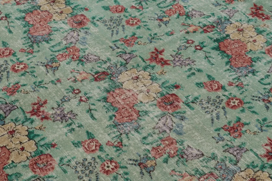 Vintage Distressed Rug