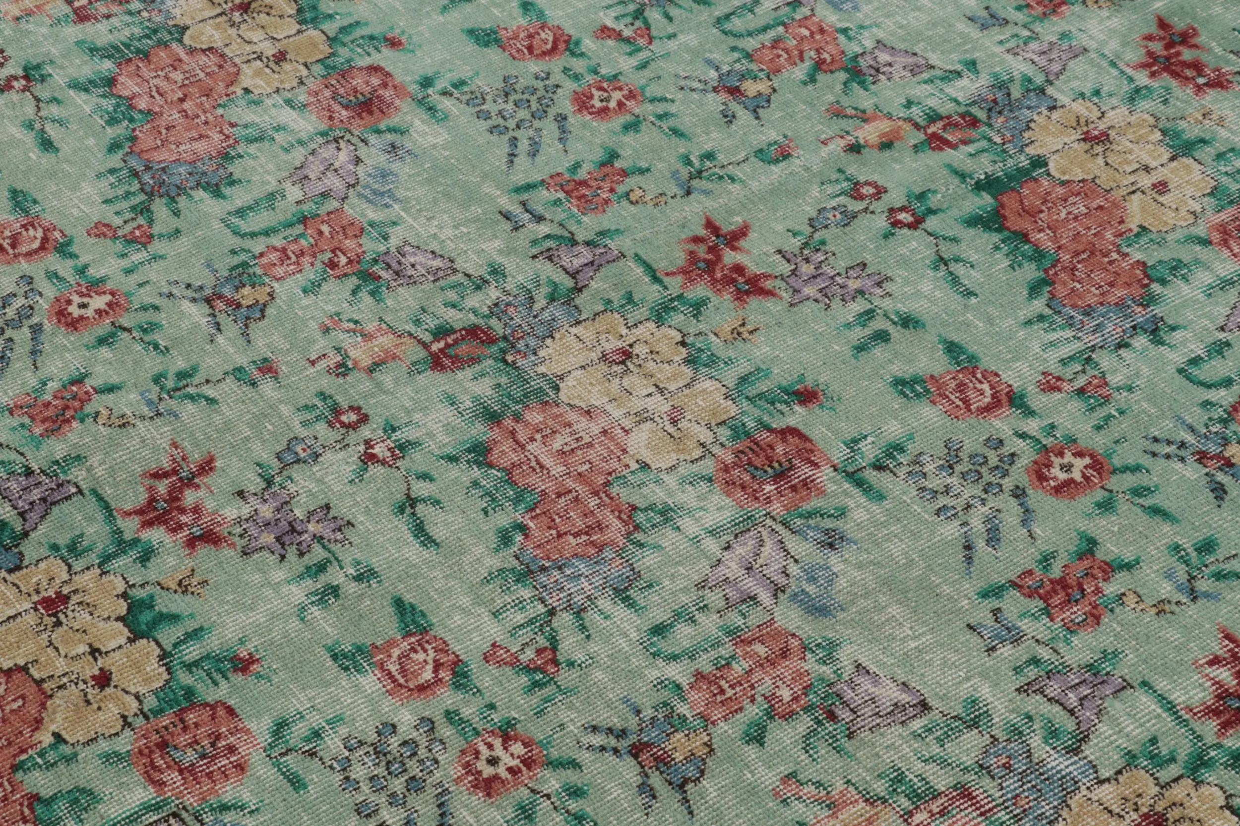 Vintage Distressed Rug
