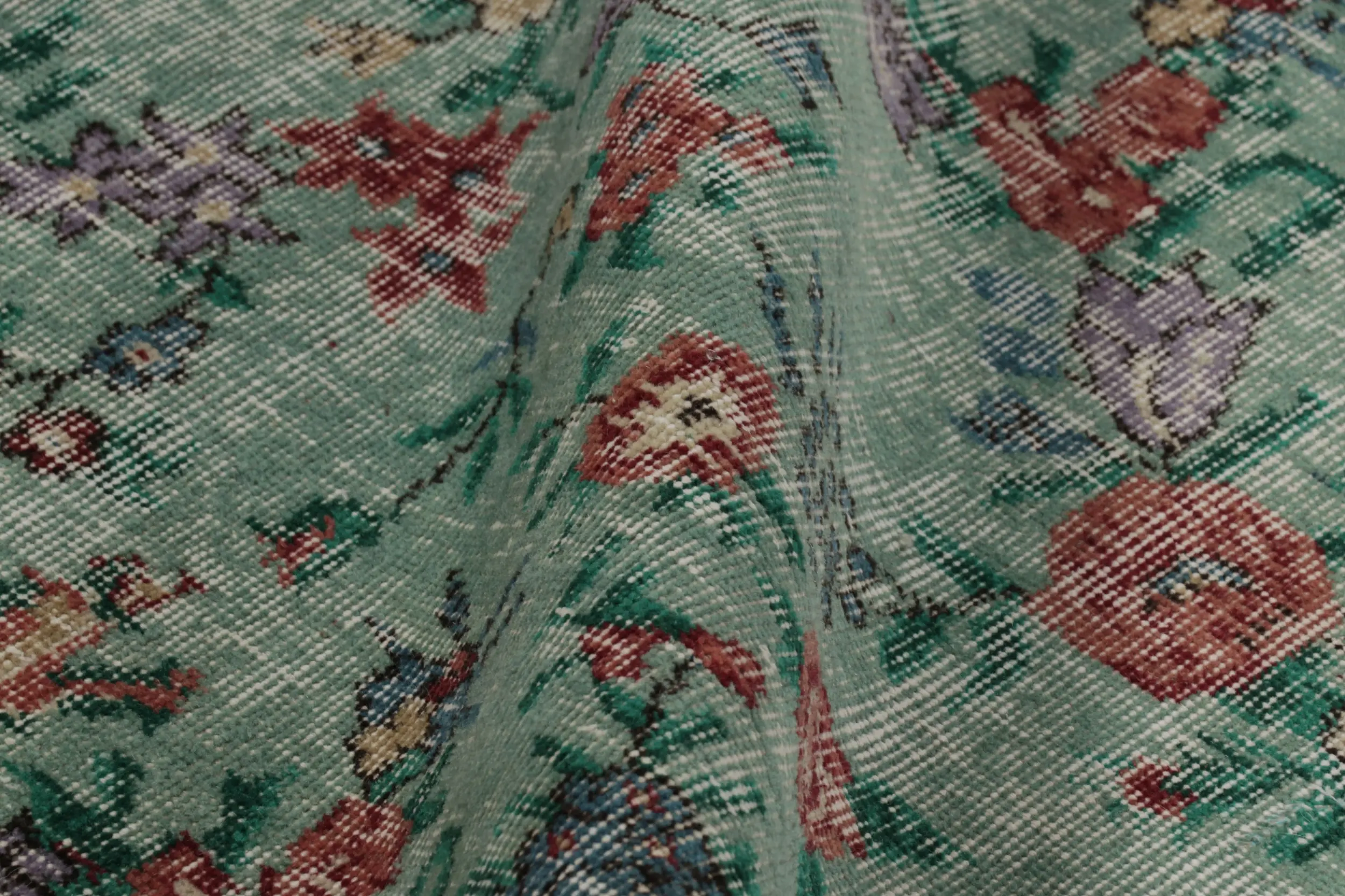 Vintage Distressed Rug