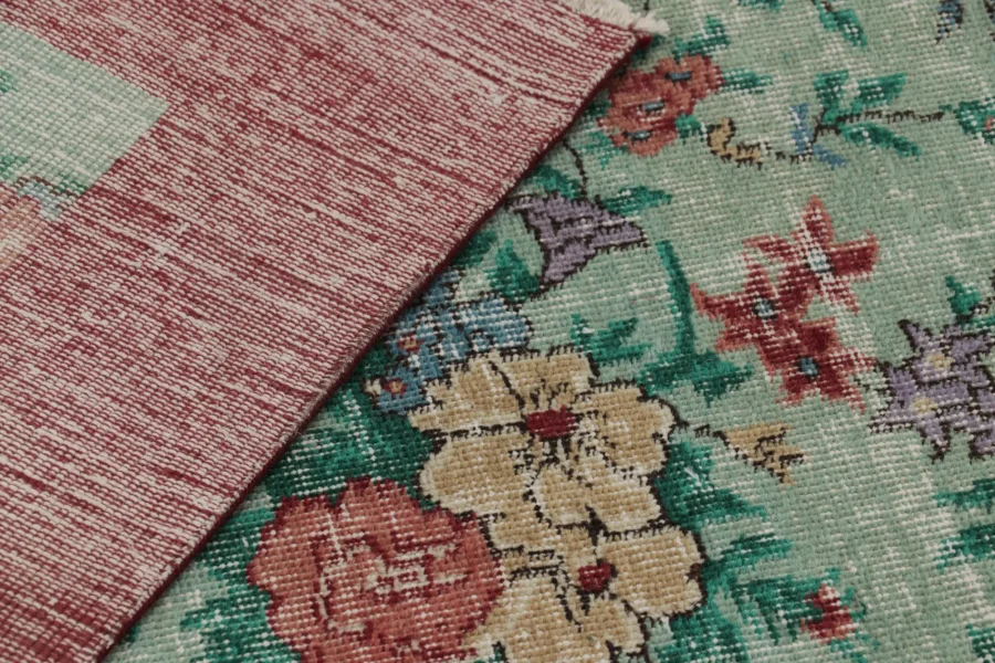 Vintage Distressed Rug