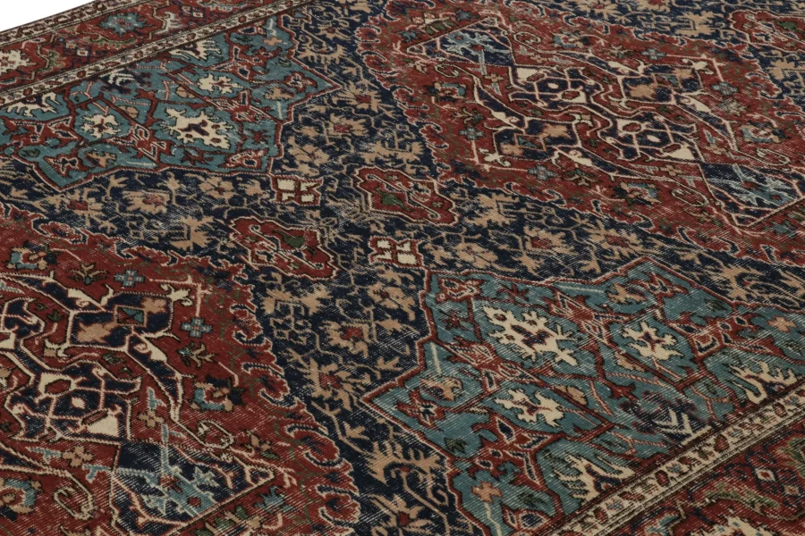 Vintage Distressed Turkish Rug