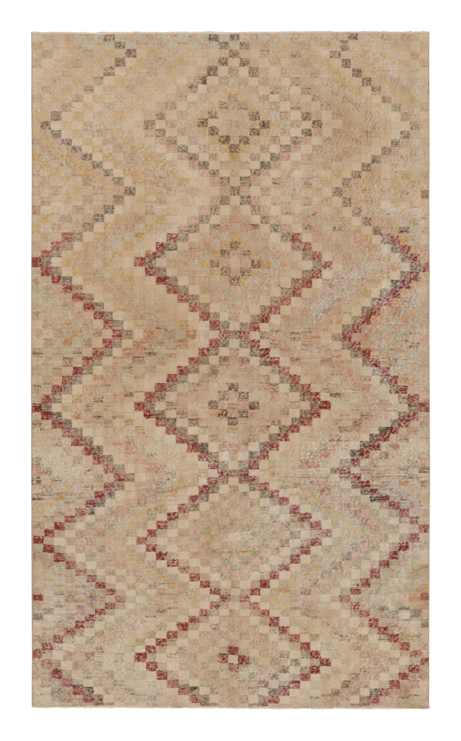 Vintage Distressed Rug