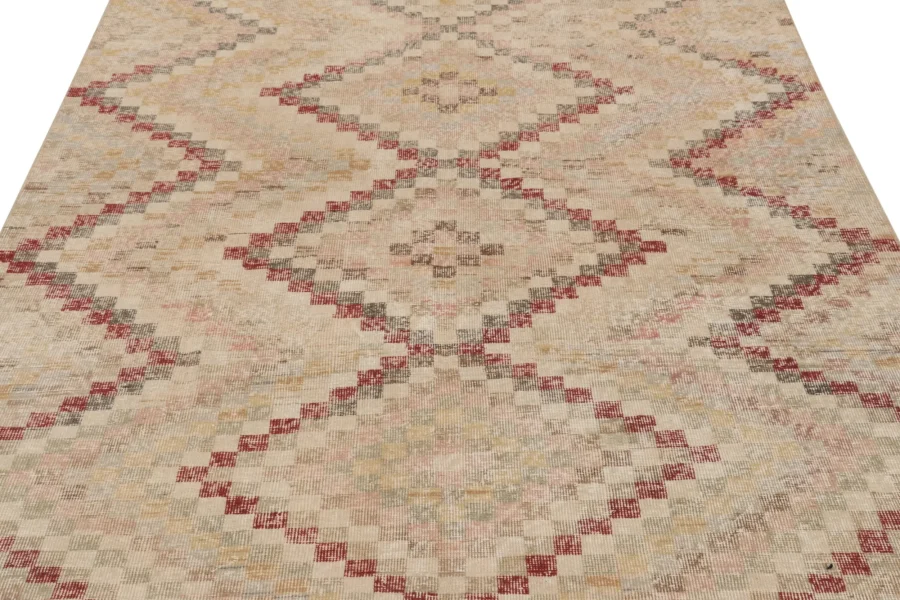 Vintage Distressed Rug