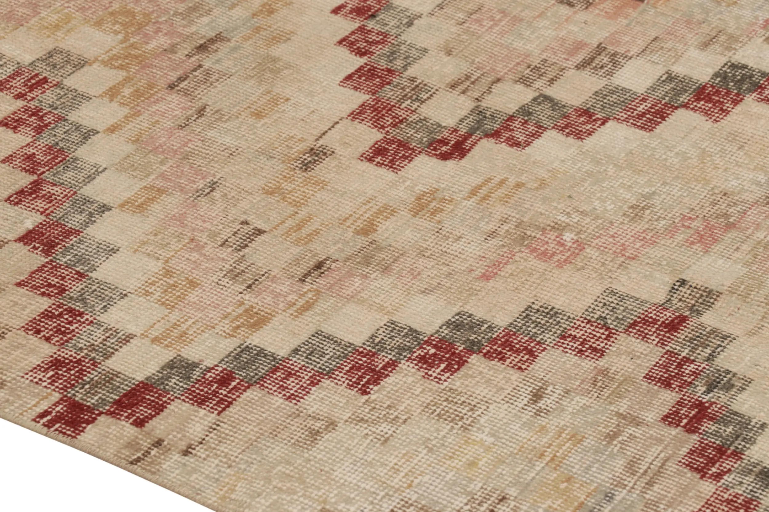 Vintage Distressed Rug