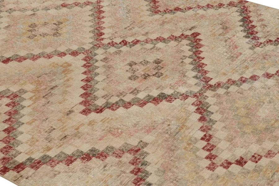 Vintage Distressed Rug
