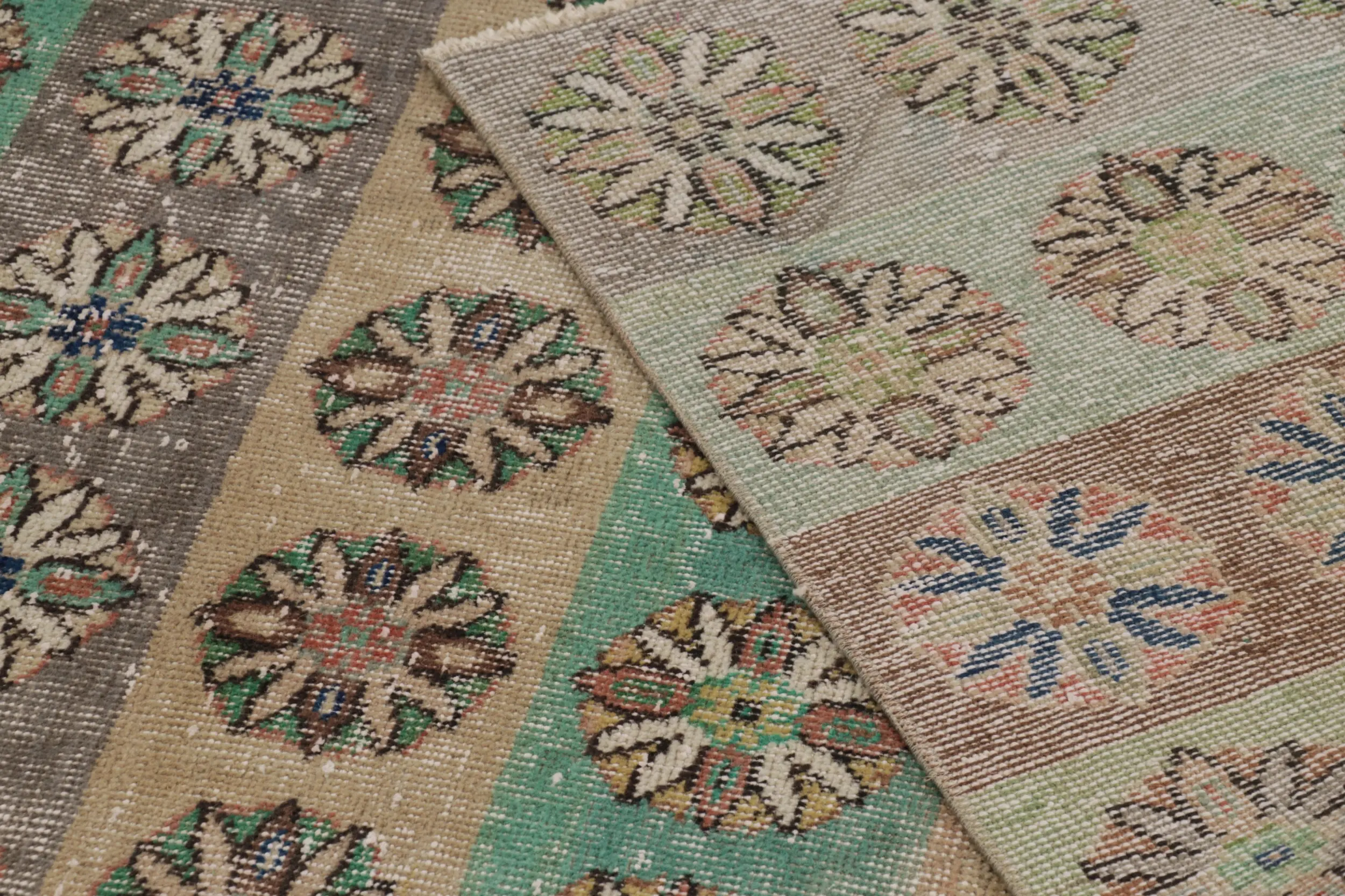 Vintage Distressed Rug